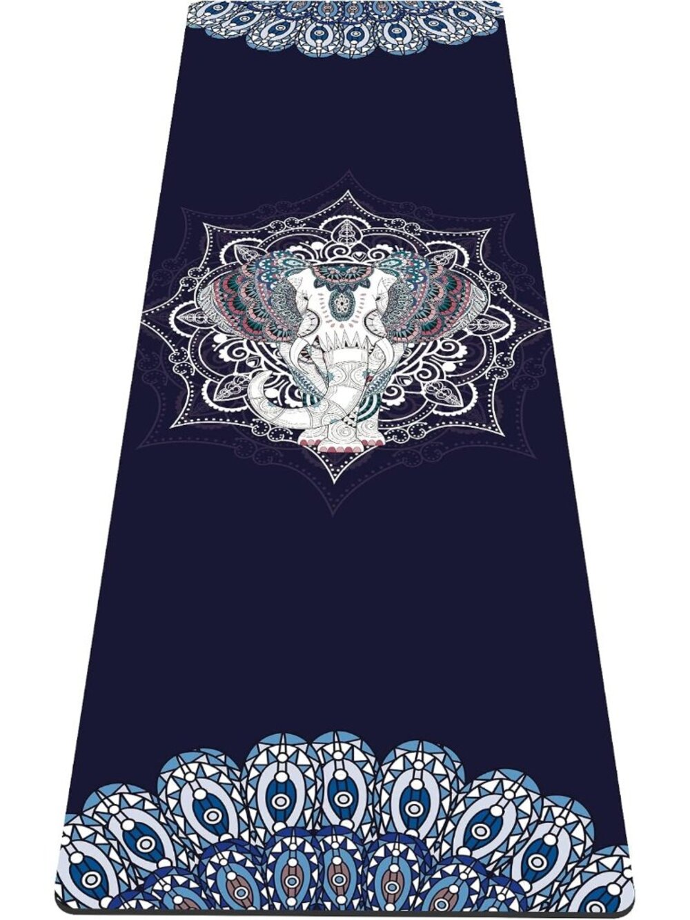 New Yoga Mat Print Extra Thick TPE Non Slip Fitness Exercise Mat Carrying Bag